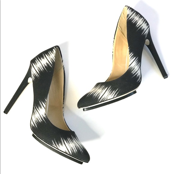 GX by Gwen Stefani Shoes - GX by GWEN STEFANI 9 Ayame black and white heels